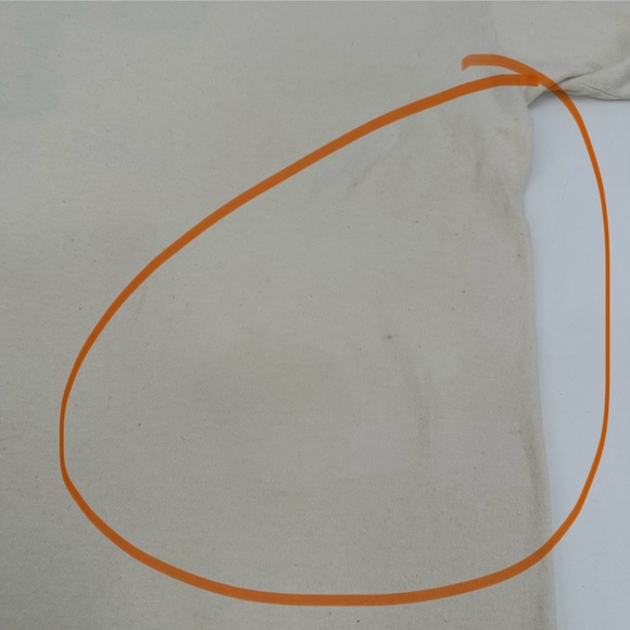 Vintage 90s Tshirt "I Survived the Winter" XL Adult Single Stitch Tee Beige Blue - Picture 11 of 12